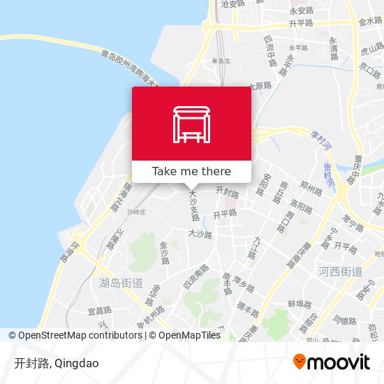 开封路 map