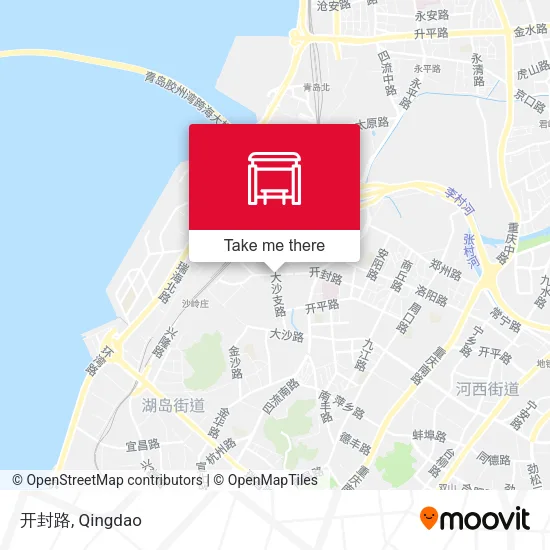 开封路 map