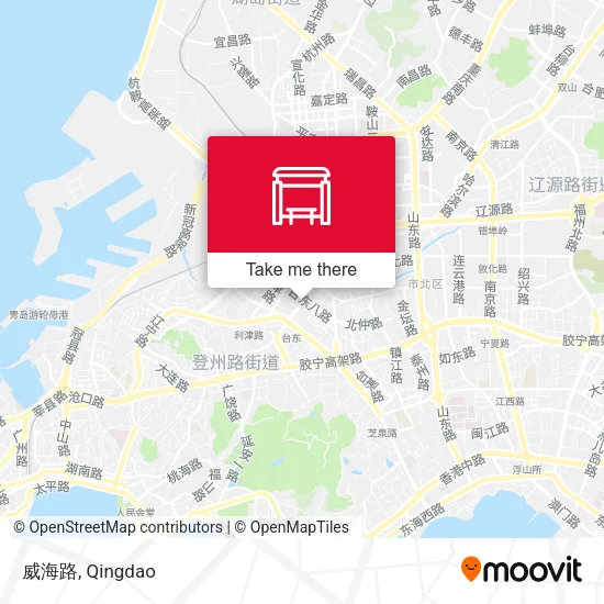 威海路 map