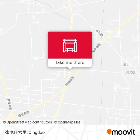 张戈庄六里 map