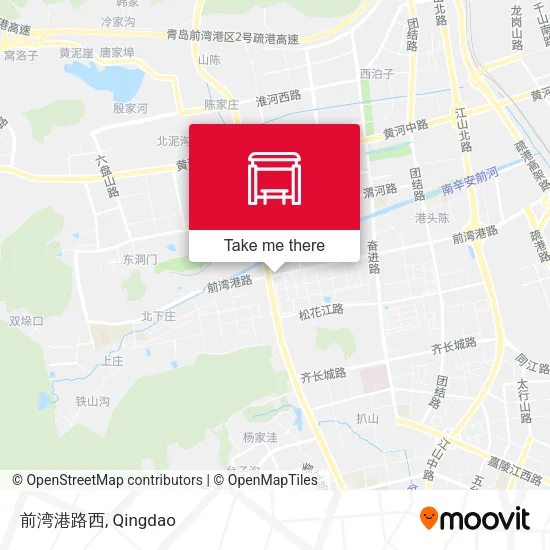 前湾港路西 map