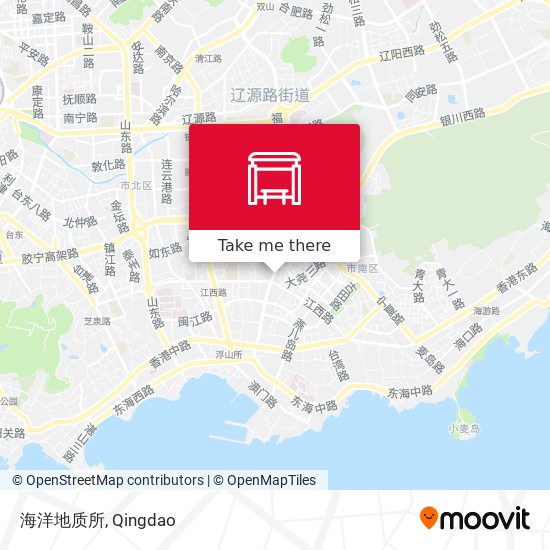 海洋地质所 map