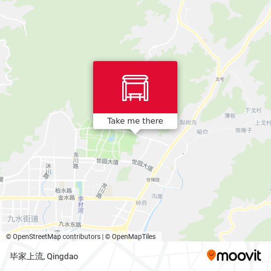 毕家上流 map