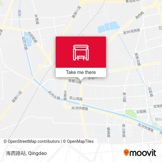海西路站 map