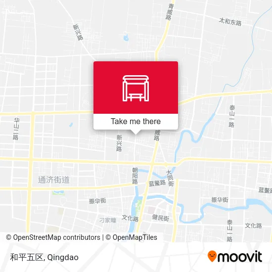 和平五区 map