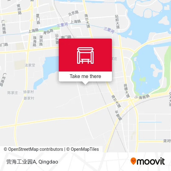 营海工业园A map