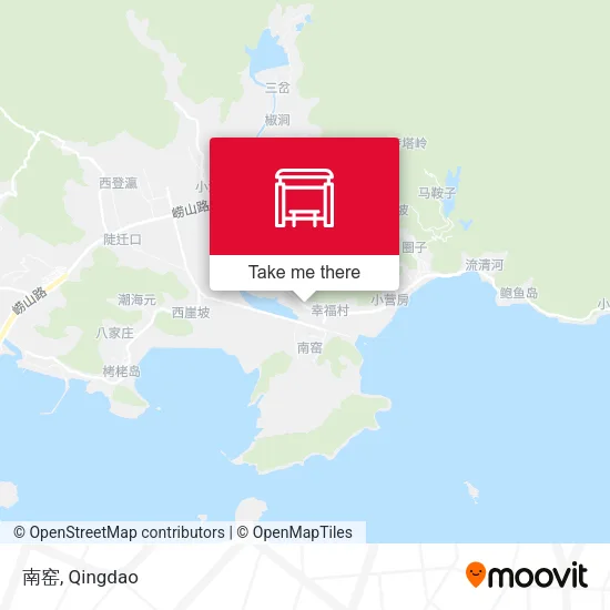 南窑 map