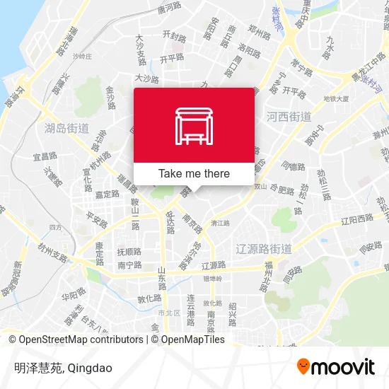 明泽慧苑 map