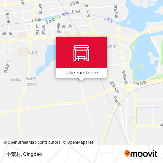 小荒村 map