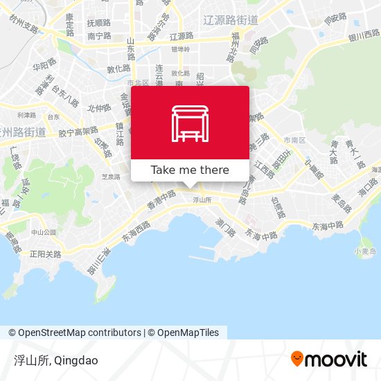 浮山所 map