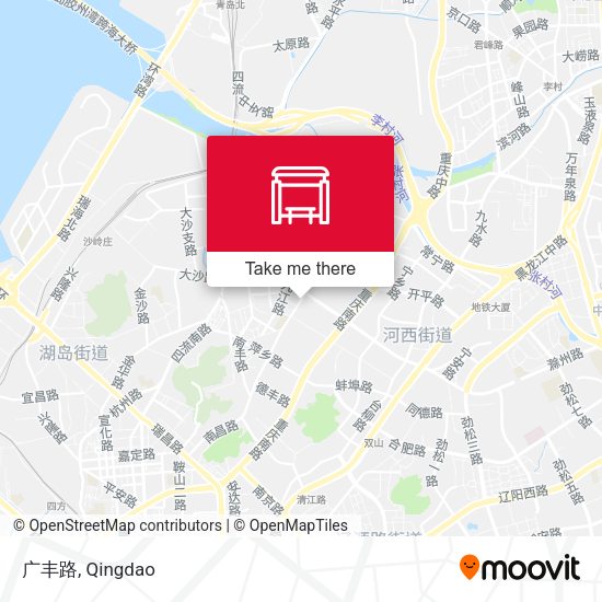 广丰路 map