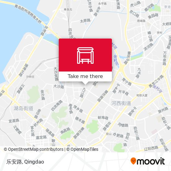 乐安路 map