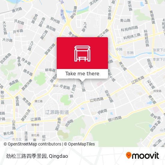 劲松三路四季景园 map