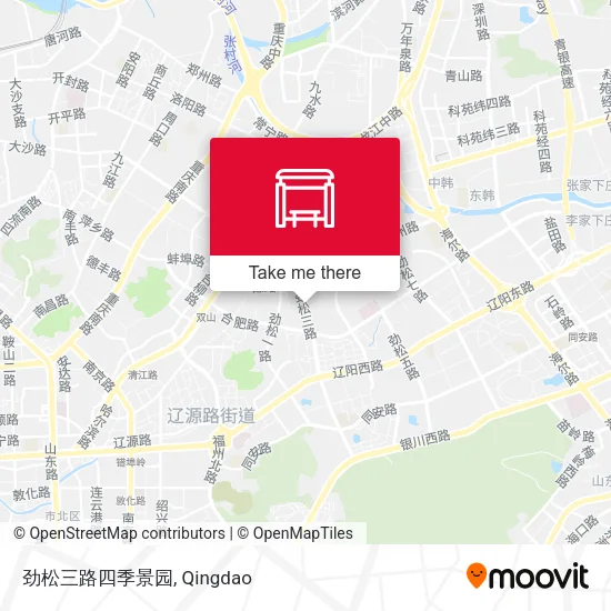 劲松三路四季景园 map