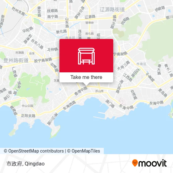 市政府 map