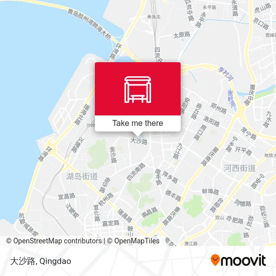 大沙路 map