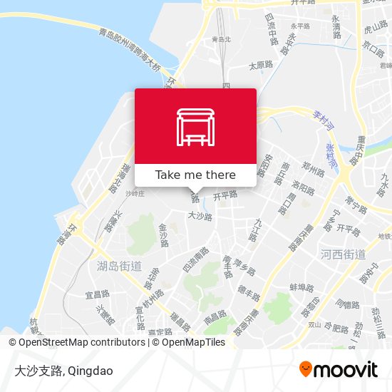 大沙支路 map