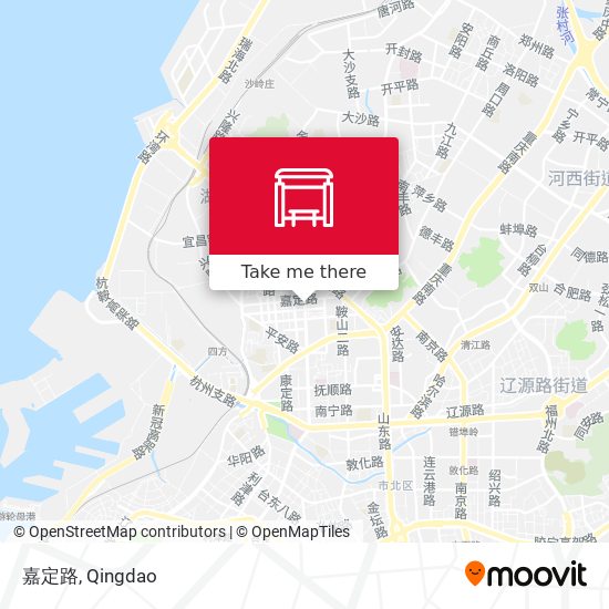 嘉定路 map