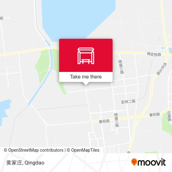 黄家庄 map