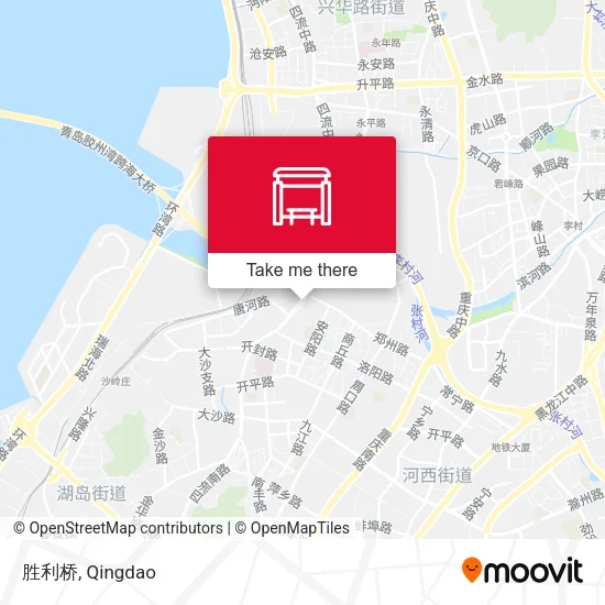 胜利桥 map