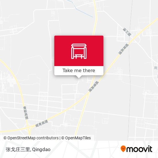 张戈庄三里 map