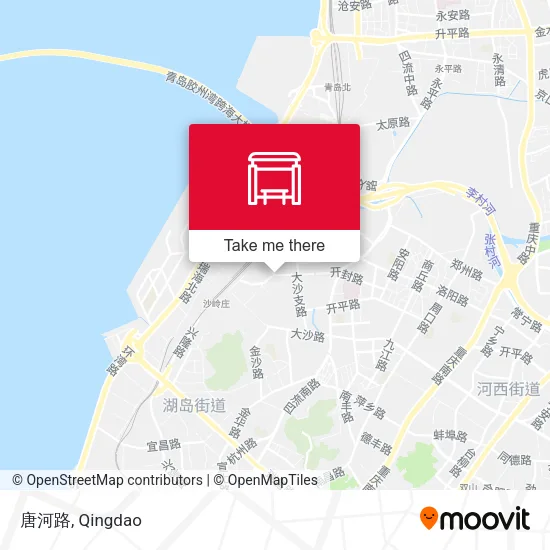 唐河路 map