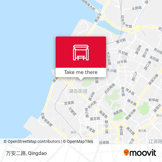 万安二路 map