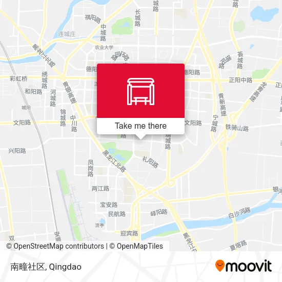 南疃社区 map