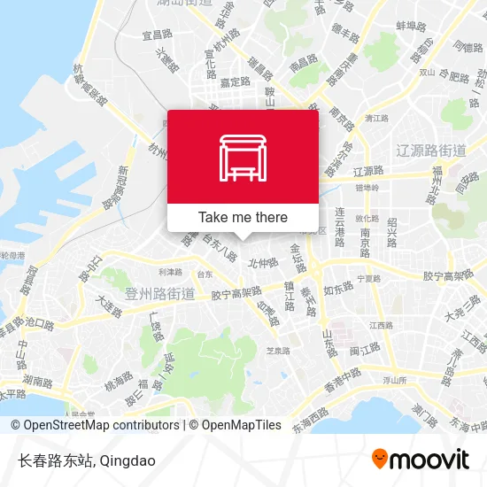 长春路东站 map