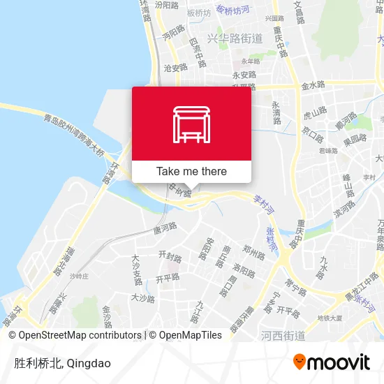 胜利桥北 map
