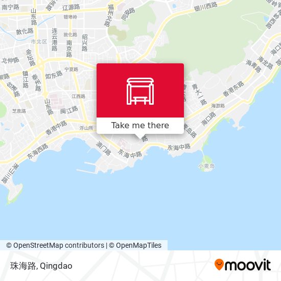 珠海路 map