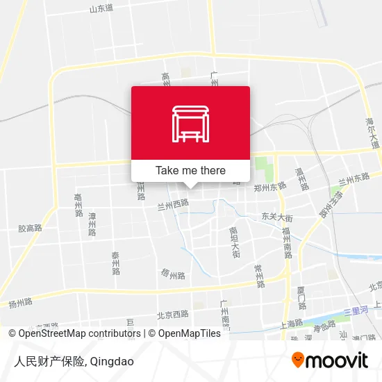人民财产保险 map