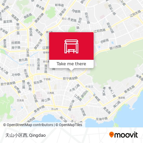 天山小区西 map