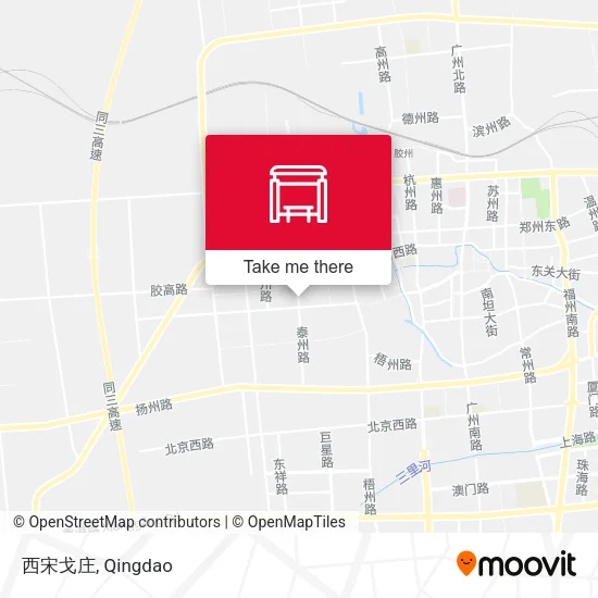 西宋戈庄 map