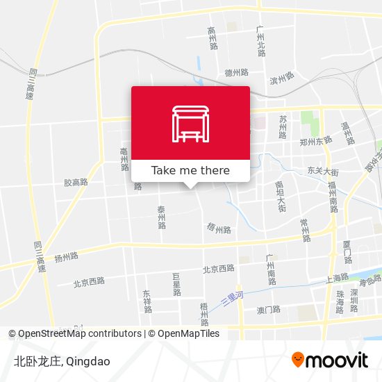 北卧龙庄 map