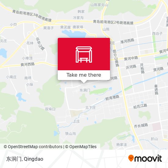 东洞门 map