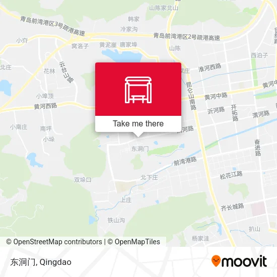 东洞门 map