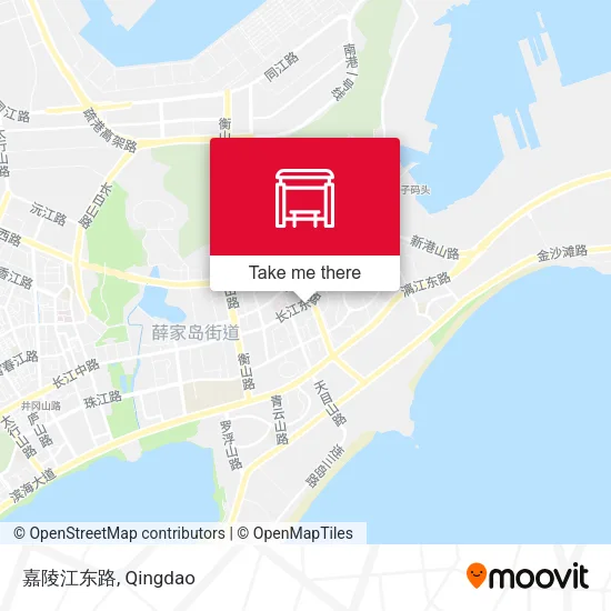 嘉陵江东路 map