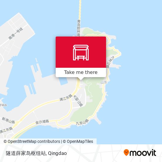 隧道薛家岛枢纽站 map