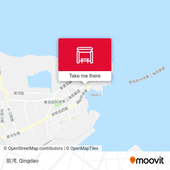 前湾 map