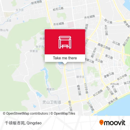 千禧银杏苑 map