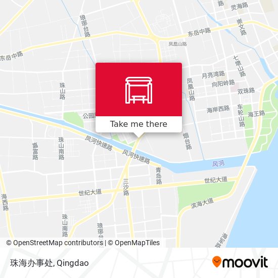 珠海办事处 map