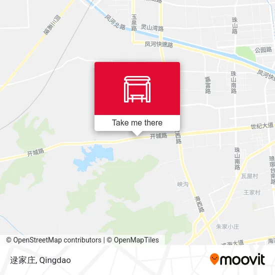 逯家庄 map