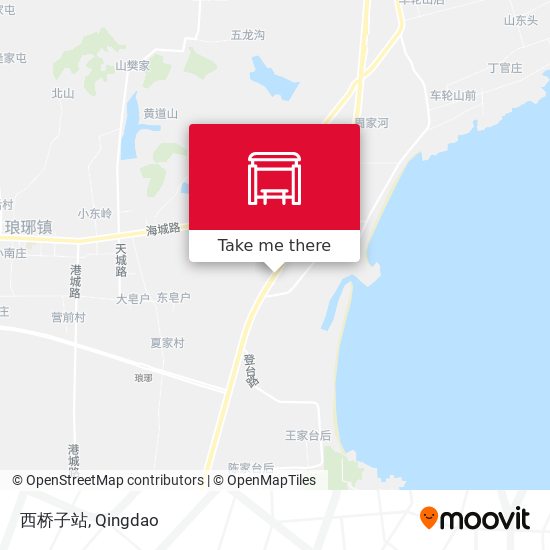 西桥子站 map