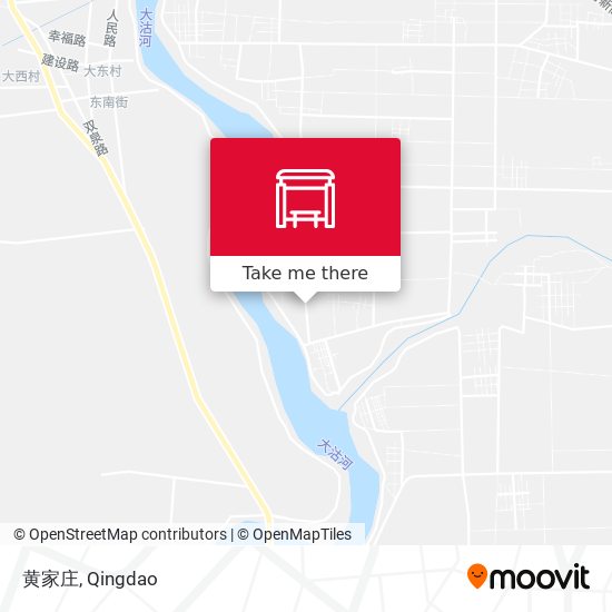 黄家庄 map