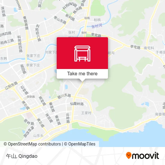 午山 map