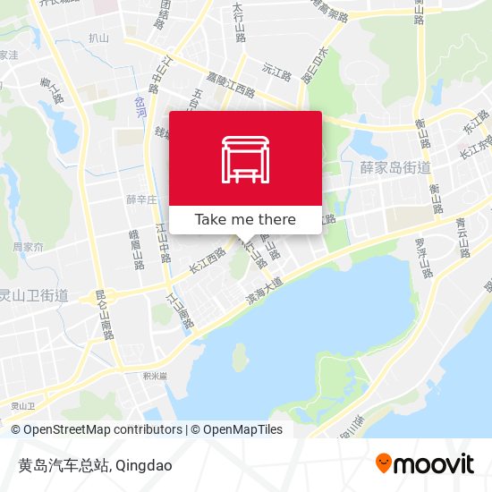 黄岛汽车总站 map