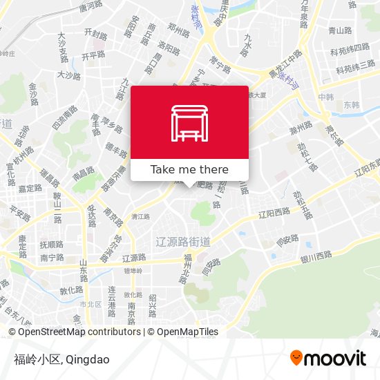福岭小区 map