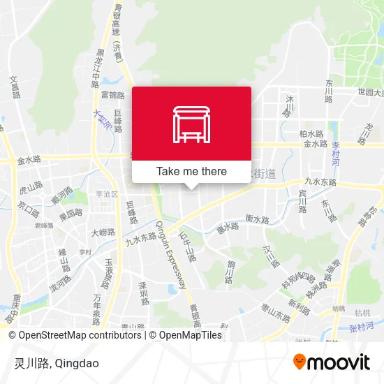 灵川路 map