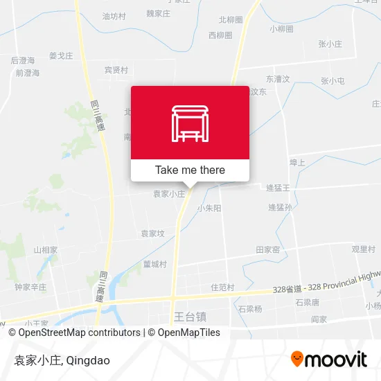 袁家小庄 map